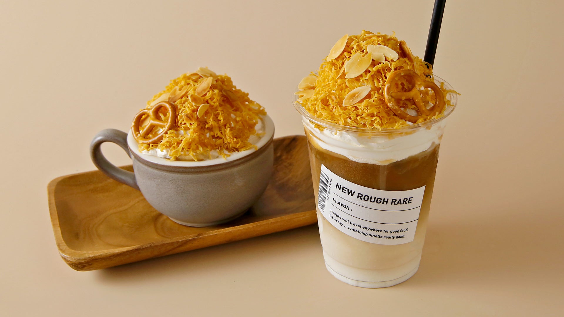 削りたてブラウンチーズのヘーゼルナッツオレ(HOT／ICE)　760円