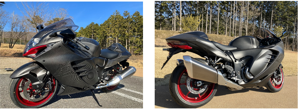 マットクリア（艶消し）塗装