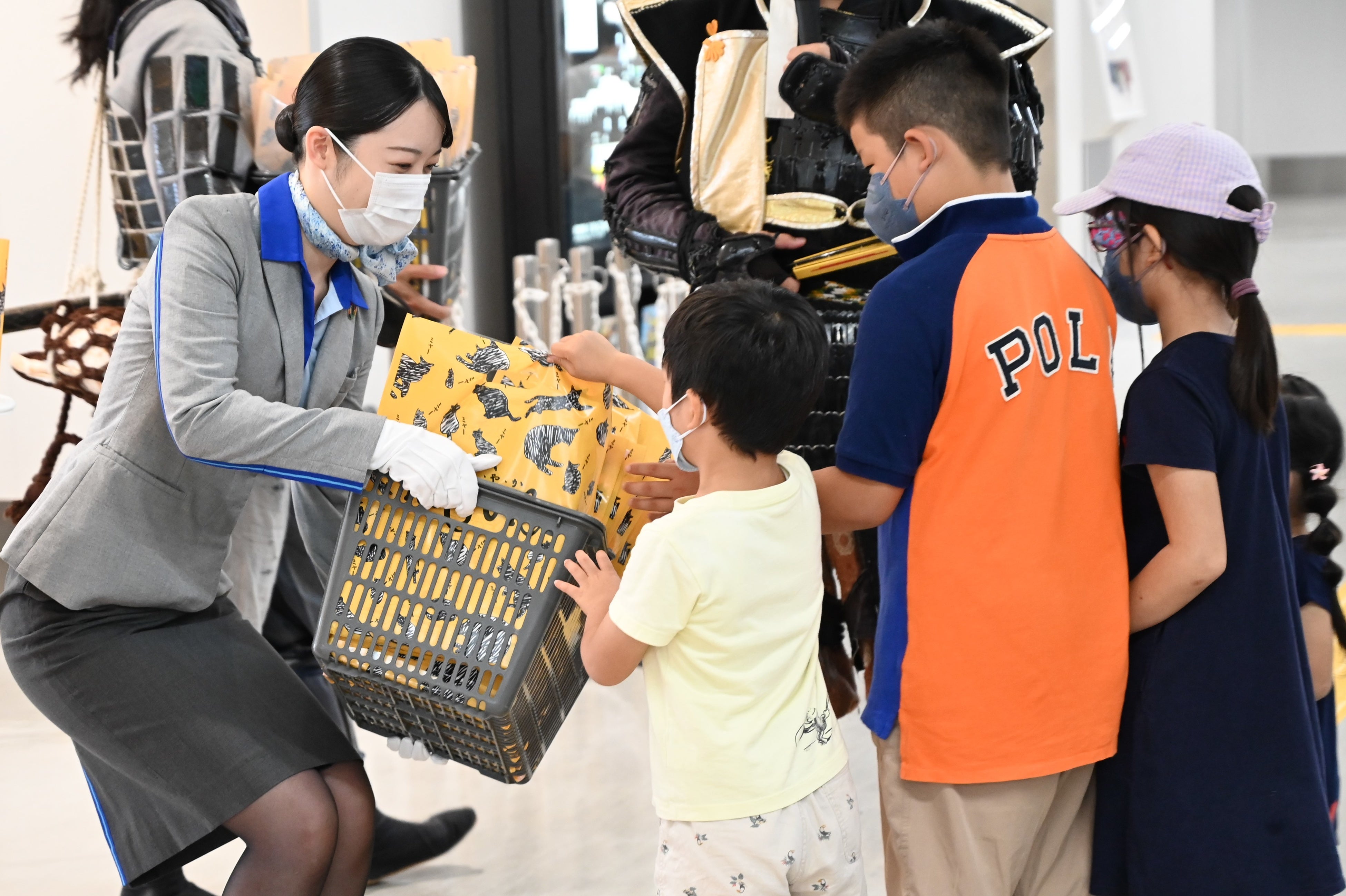 開催レポート〉名古屋城の金シャチ実物大レプリカが3年ぶりに福岡空港