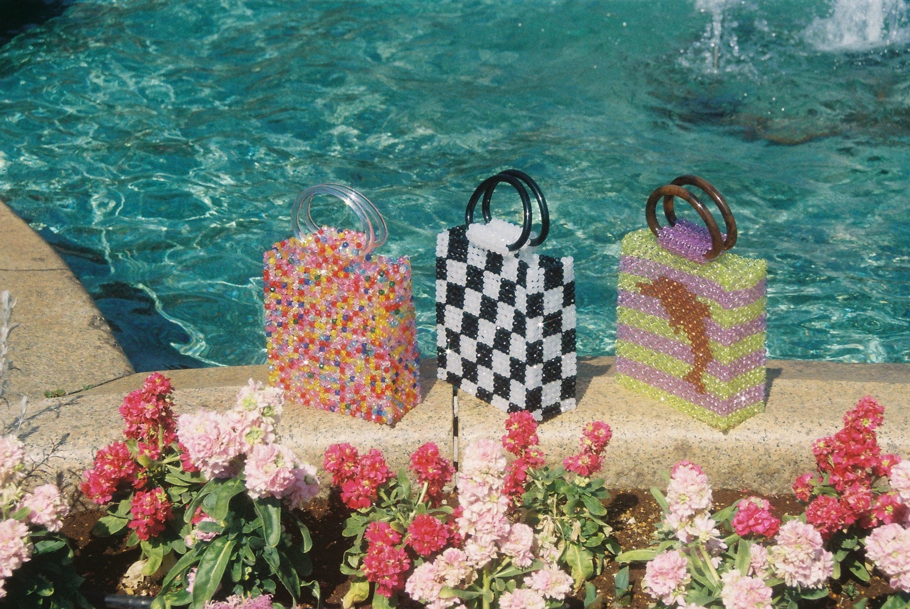 パターンビーズバッグ　¥ 10,890（税込）