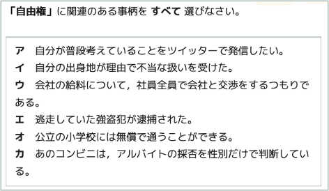 中学 公民 基本的人権と平和主義
