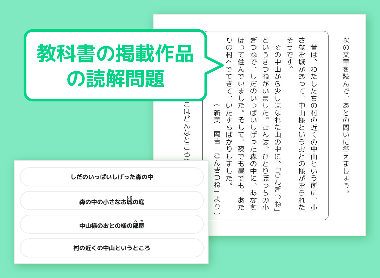 問題例（国語）