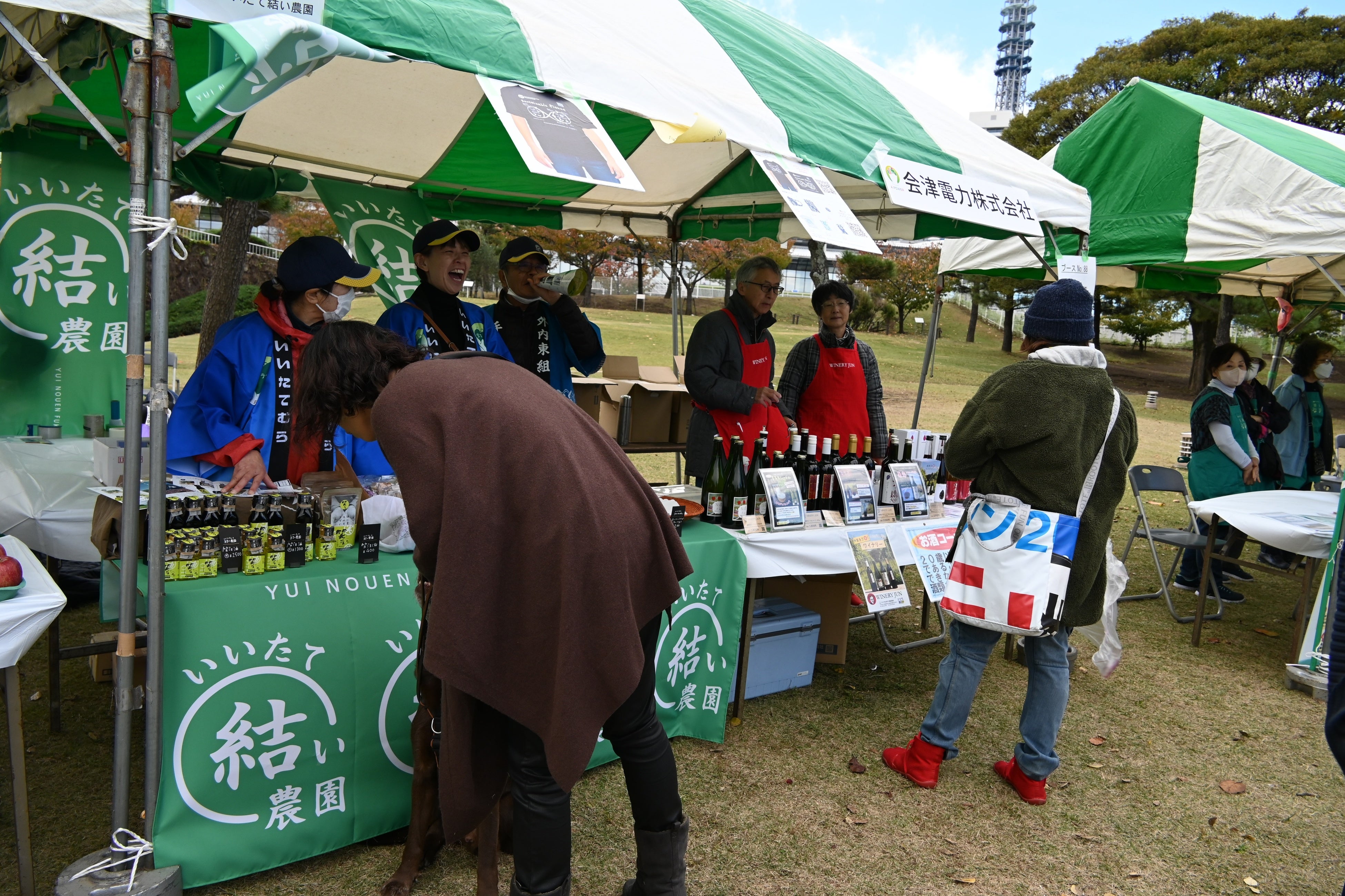 飯館電力・いいたて結い農園はえごまを販売。