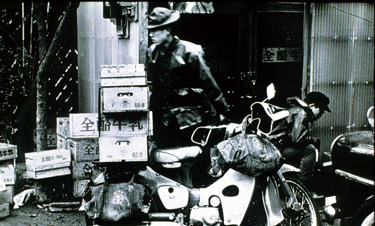 【1965頃の牛乳配達】