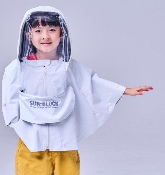 ケープタイプの幼児用も