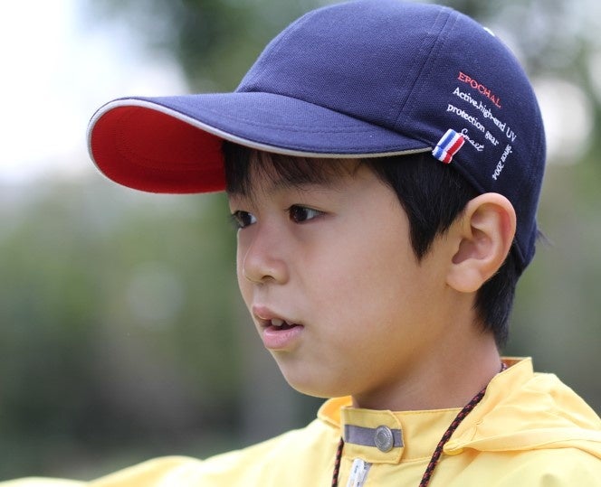 UVカットつば長キャップ　EPOCHAL