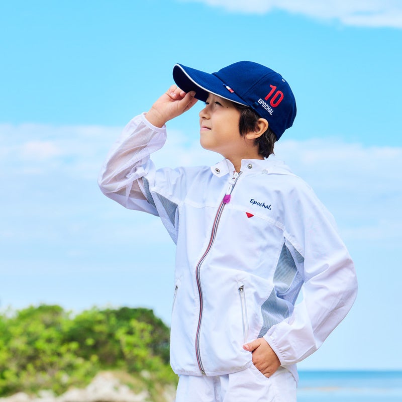 つば長フェイスガードキャプ