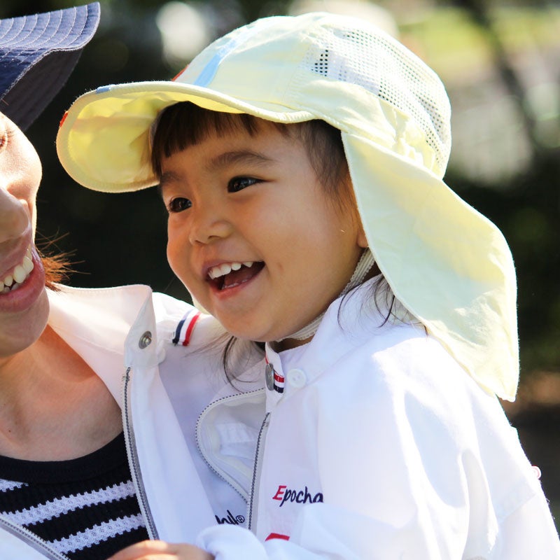 ママの顔に当たっても痛くない柔らかつば