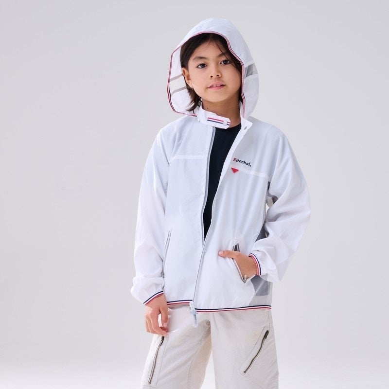 サンブロックUVメッシュパーカー(子供から大人まで)