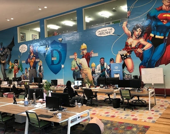 Draper University ピッチ会場