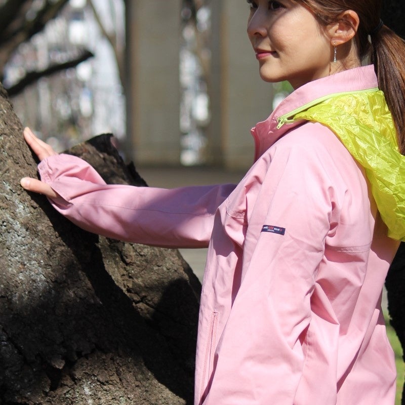 サン＆ウインドブレイクUVウエア　ピンク