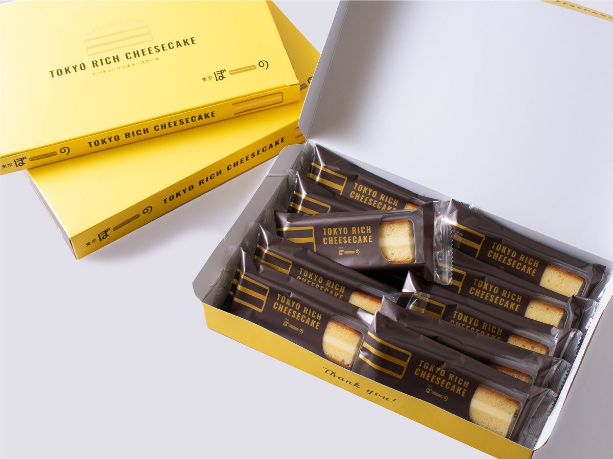 東京ぼーの　トーキョーリッチチーズケーキ １０本入　1,080円