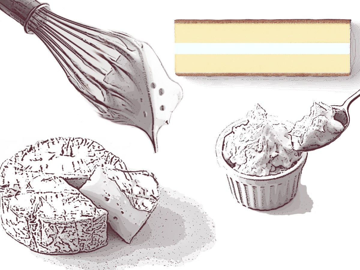 こだわり素材のチーズケーキ