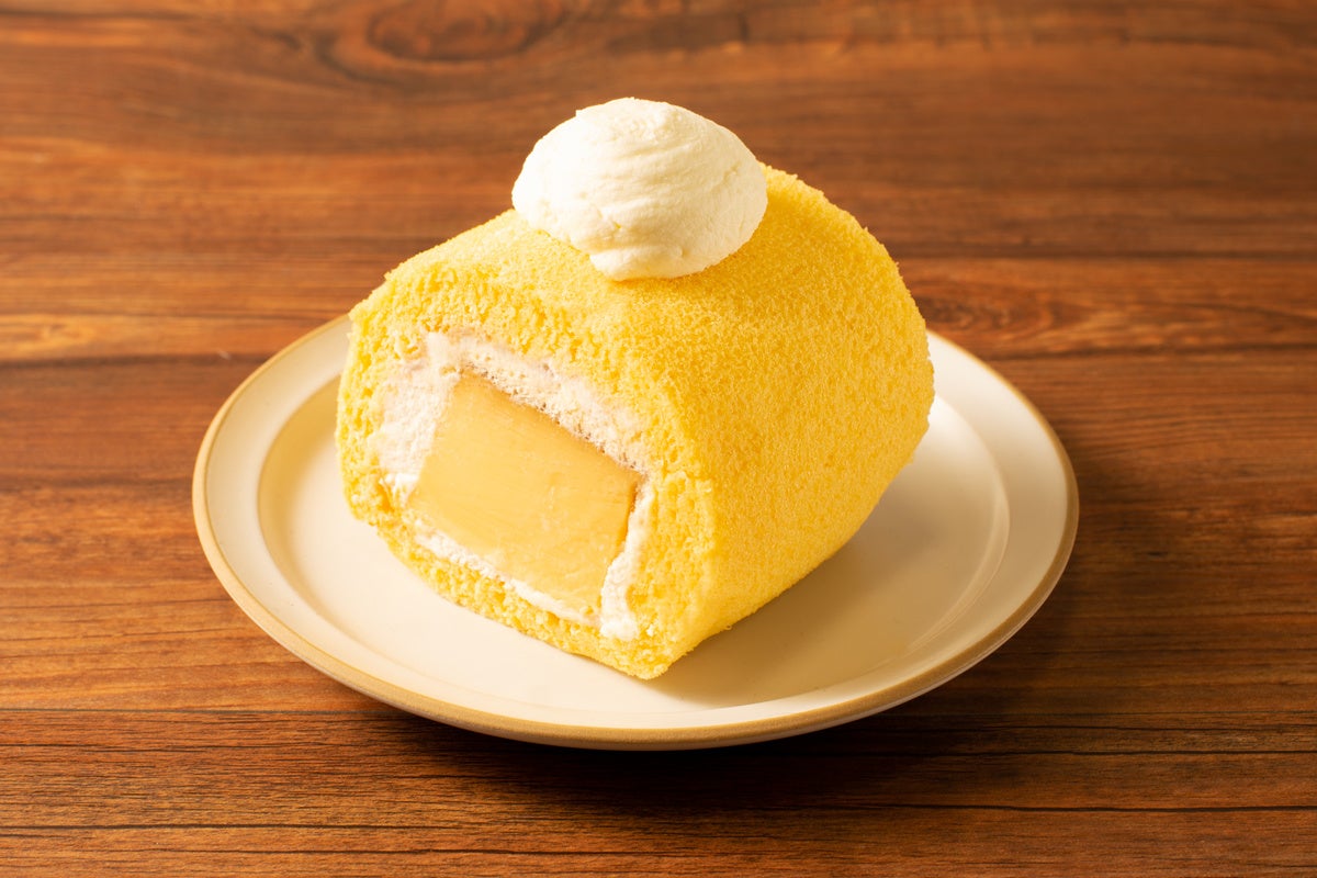 レトロプリンロール　１カット(5.6cm) 480円(税込)