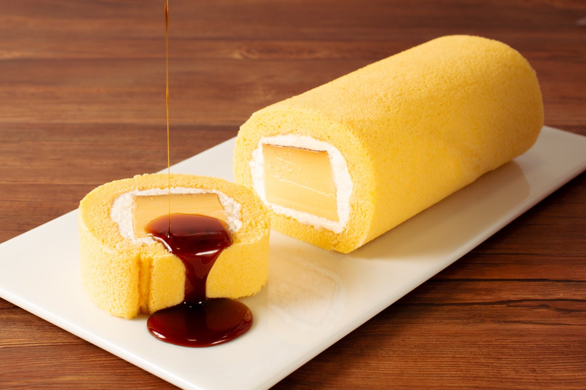 レトロプリンロール　１カット(17cm) 1,350円(税込)