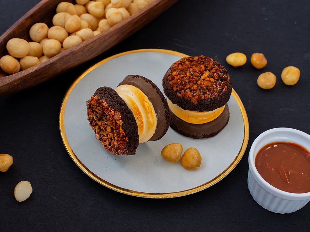 『焼マシュマロサンド・キャラメルチョコブラウニー』