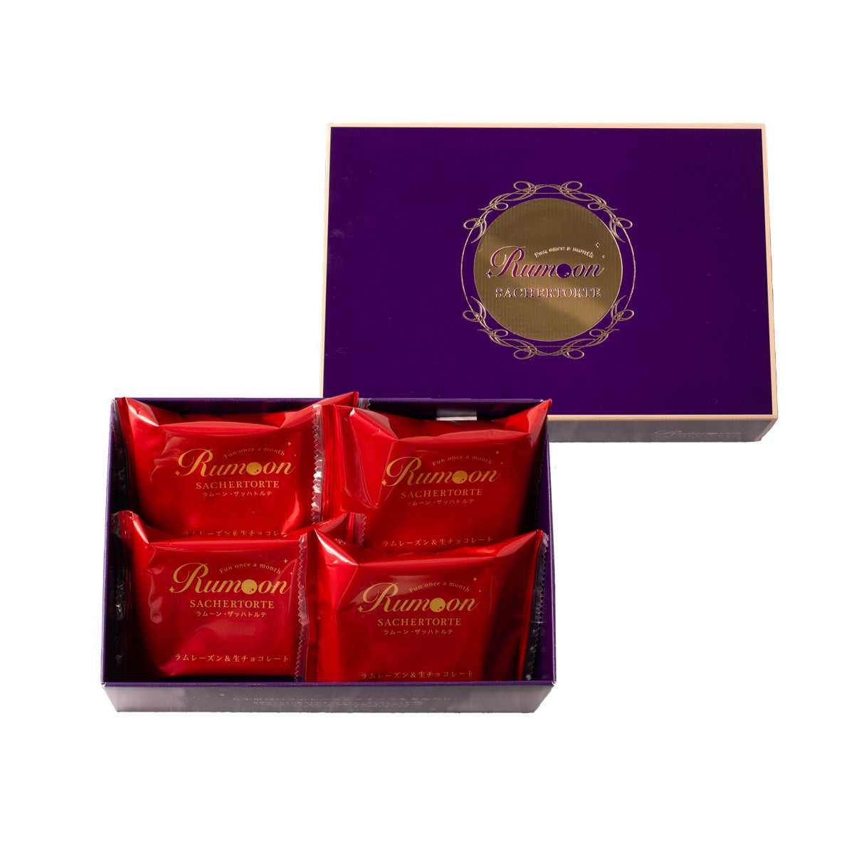 ラムーン・ザッハトルテ4個入　1,620円(税込)