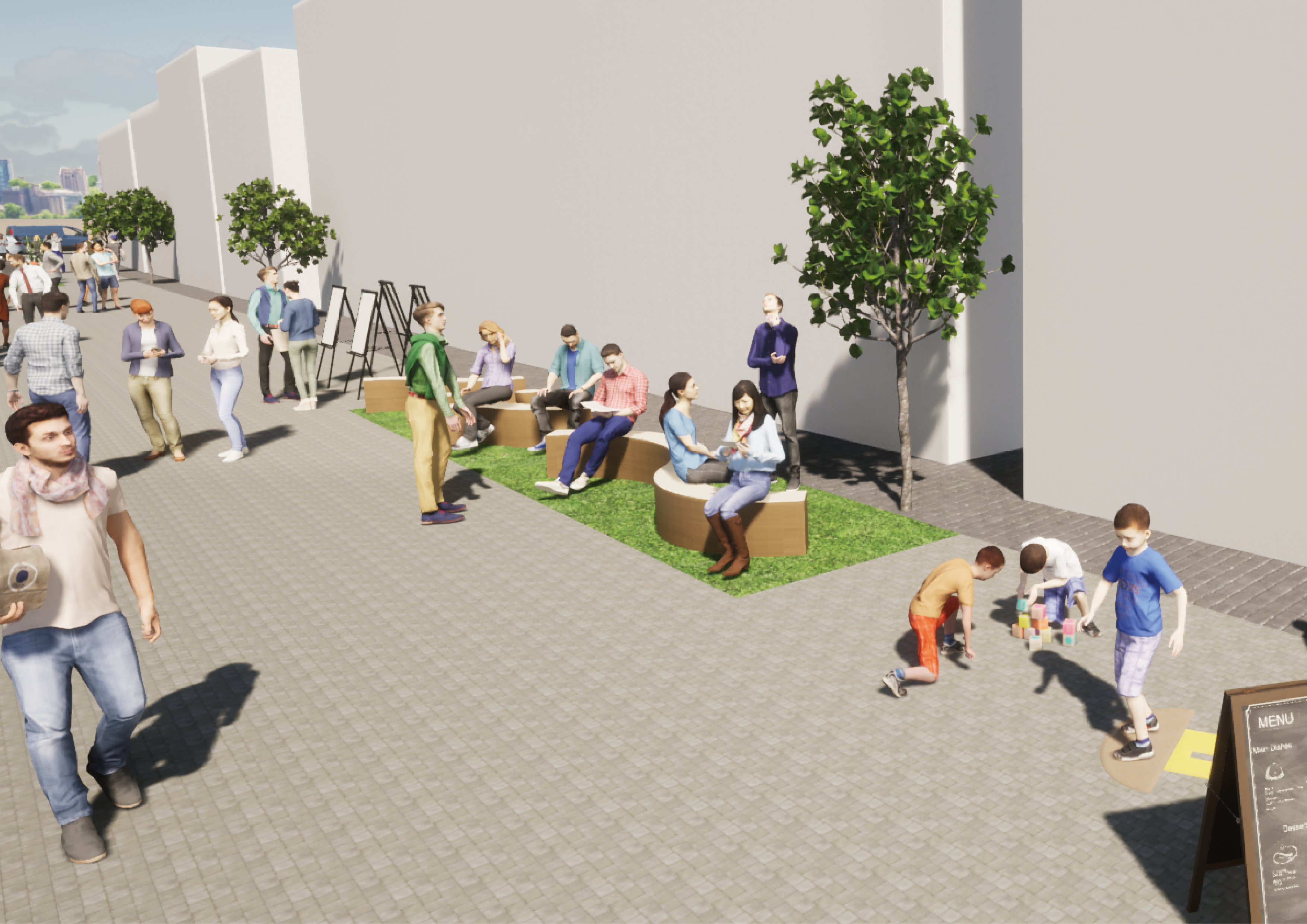 地点②ひと休みの滞留空間