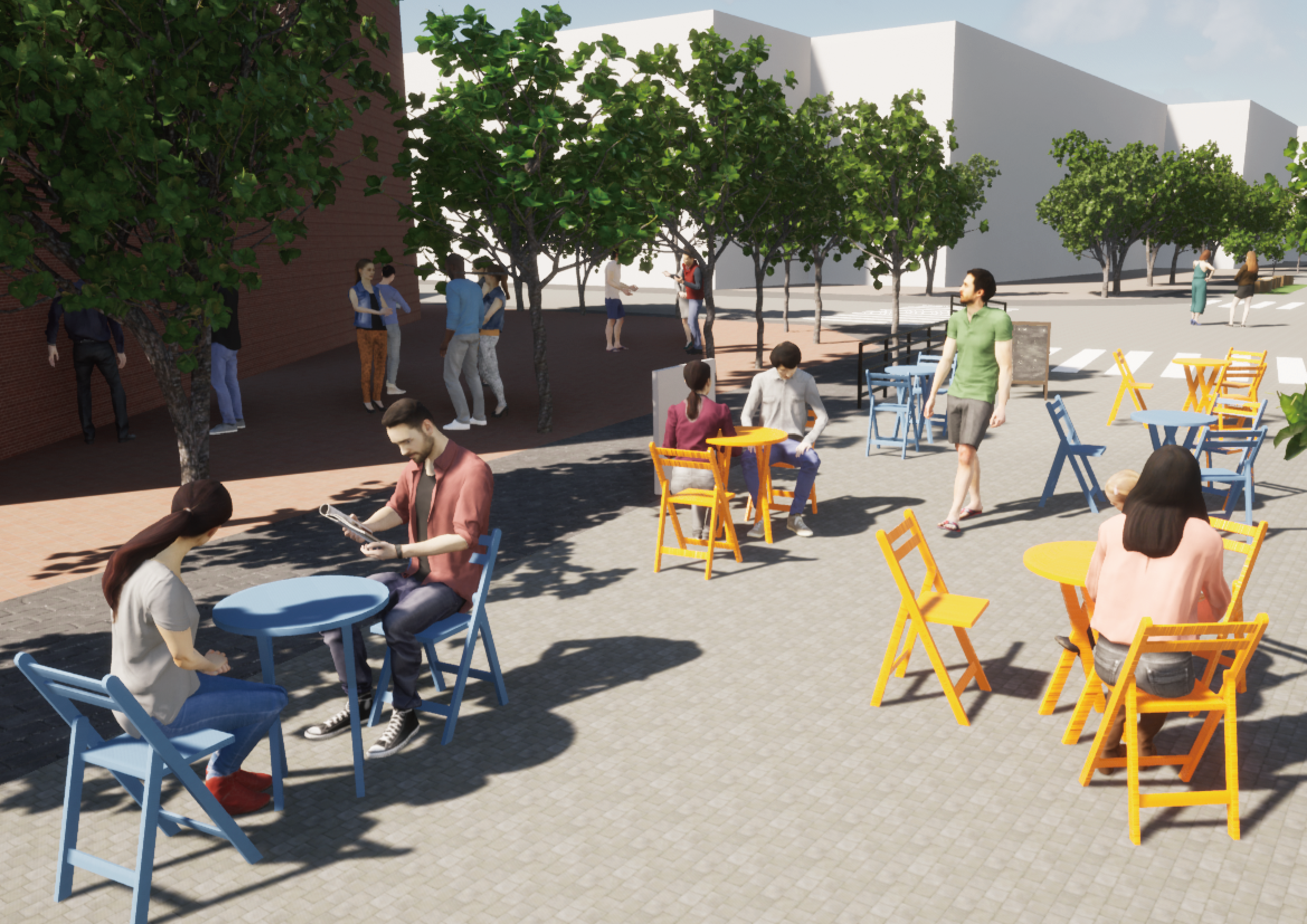 地点③気分転換の滞留空間