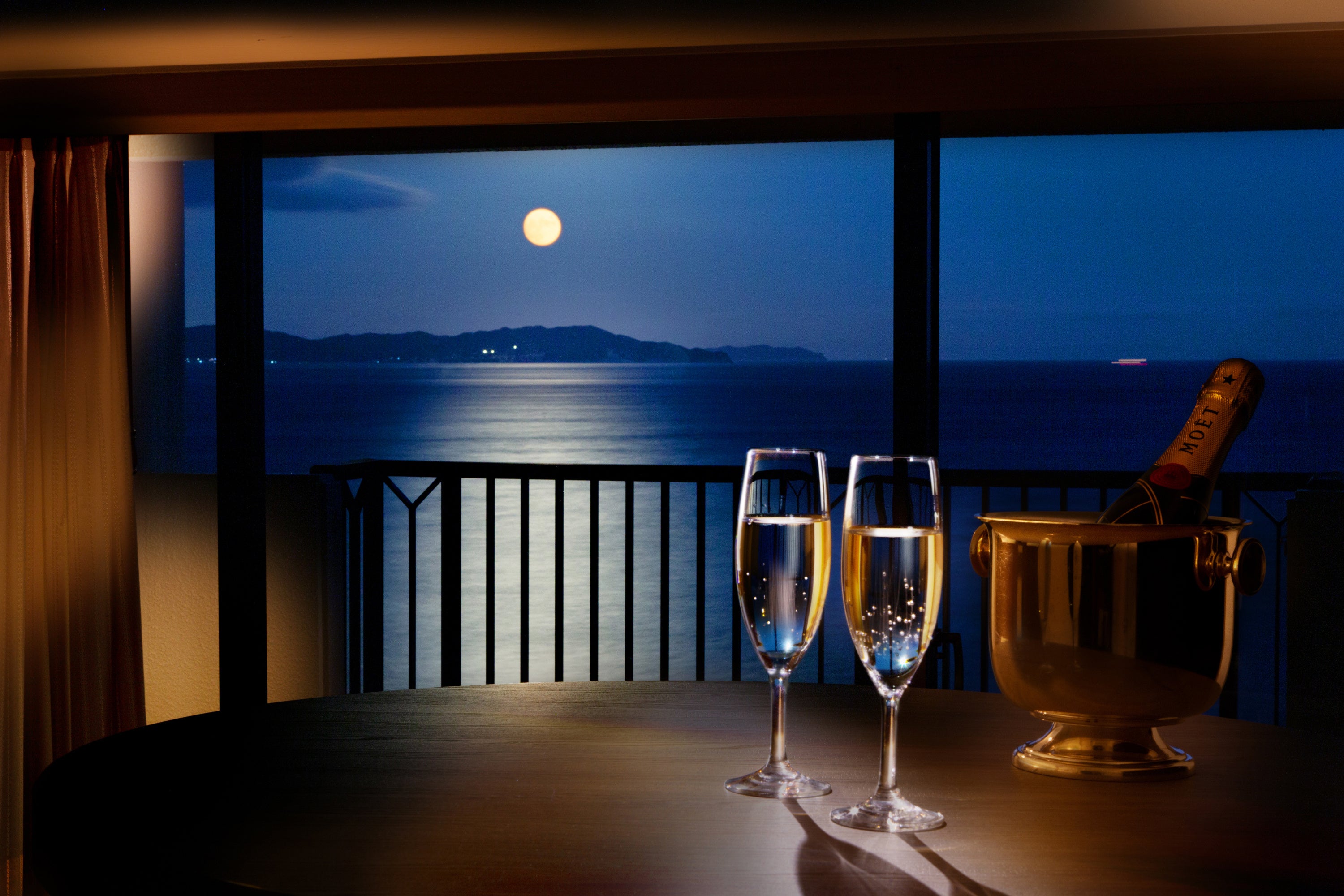 客室からの眺め