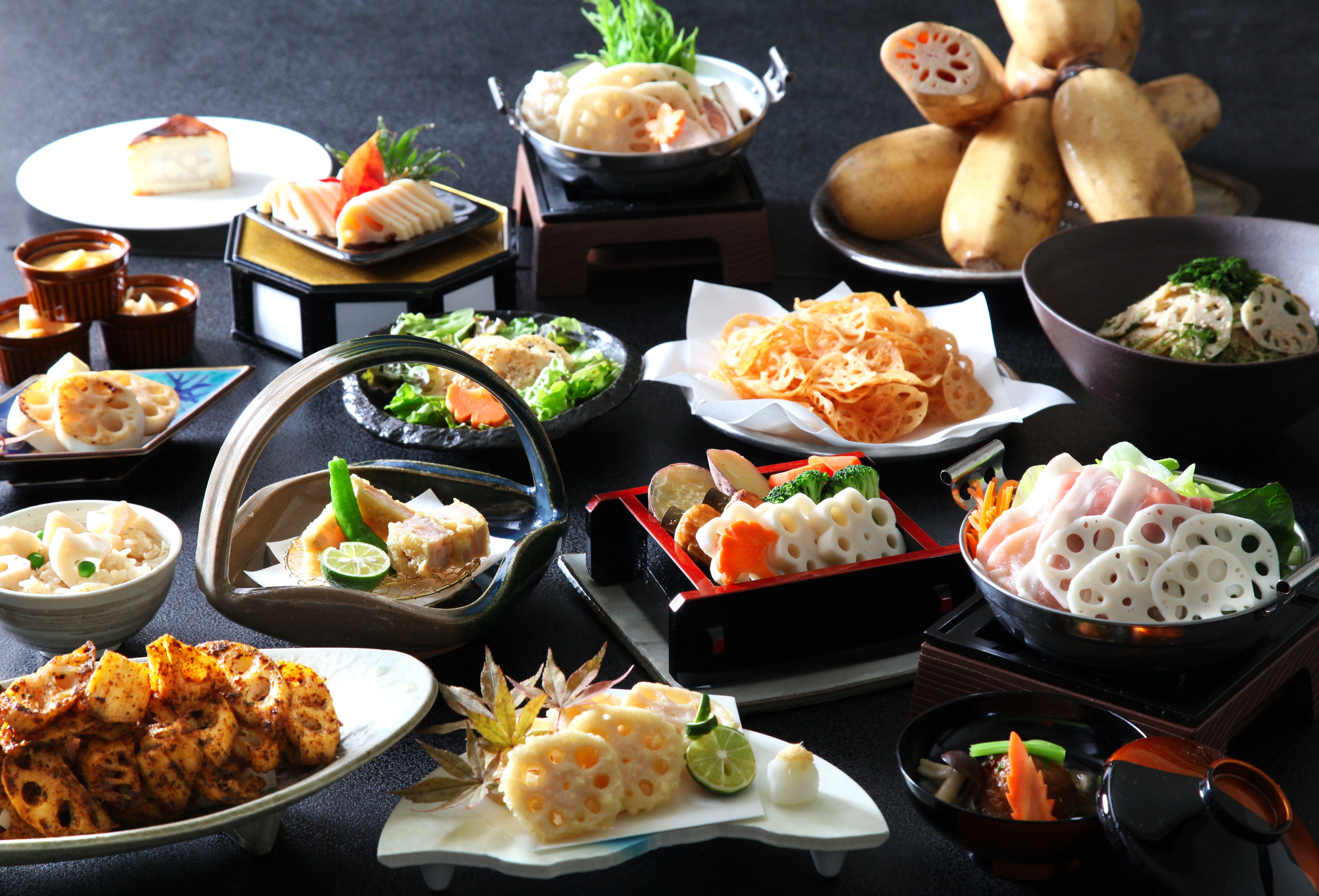 11/8「徳島県れんこんの日」＆ 11/17「蓮根の日」☆11月限定【旬！徳島れんこんフェア】4つのレストランで16メニュー登場♪