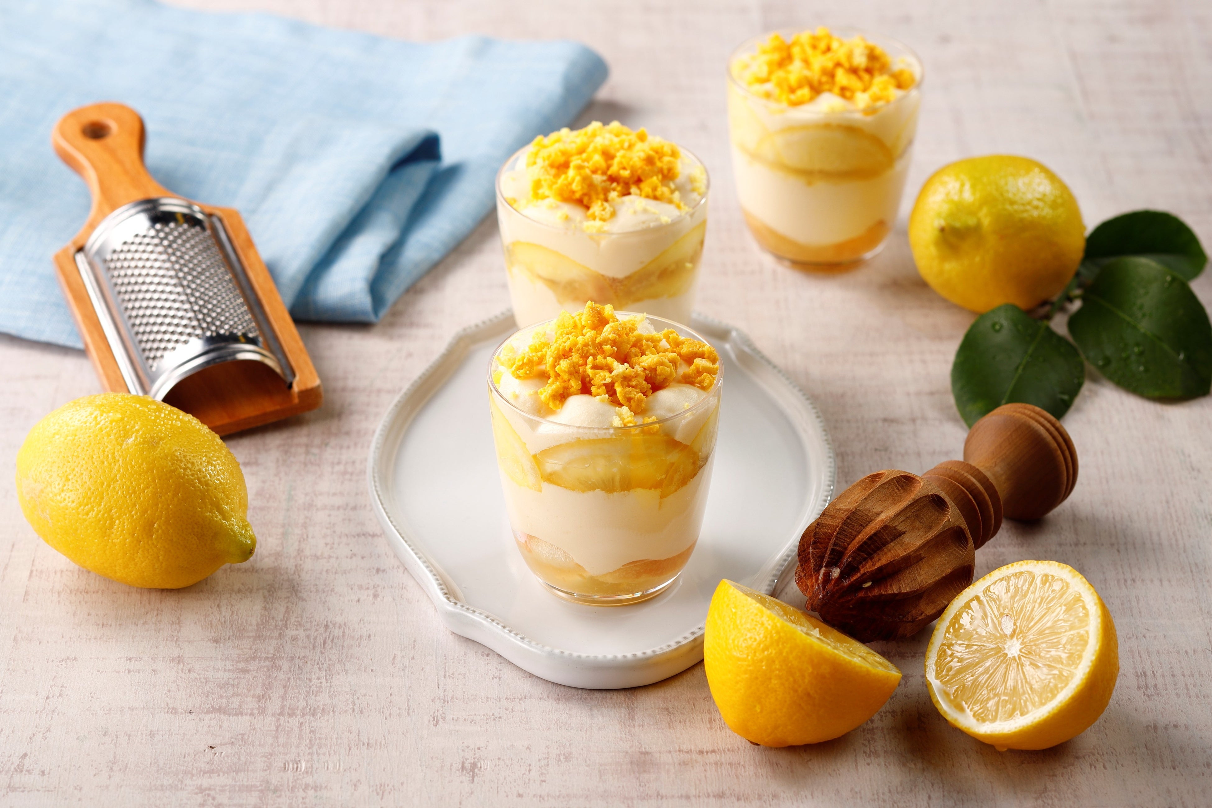 スイーツメニュー：レモンティラミス【チーズガーデン／コクーン2・1F】