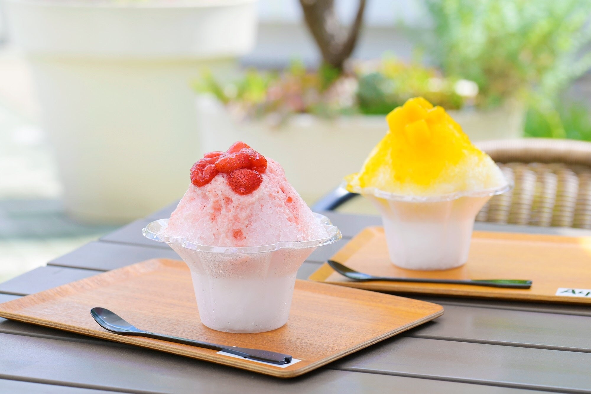 アルピーノオリジナルかき氷（600円）【あるぴいの村 お菓子やさん／コクーン2・1F 外部店舗】