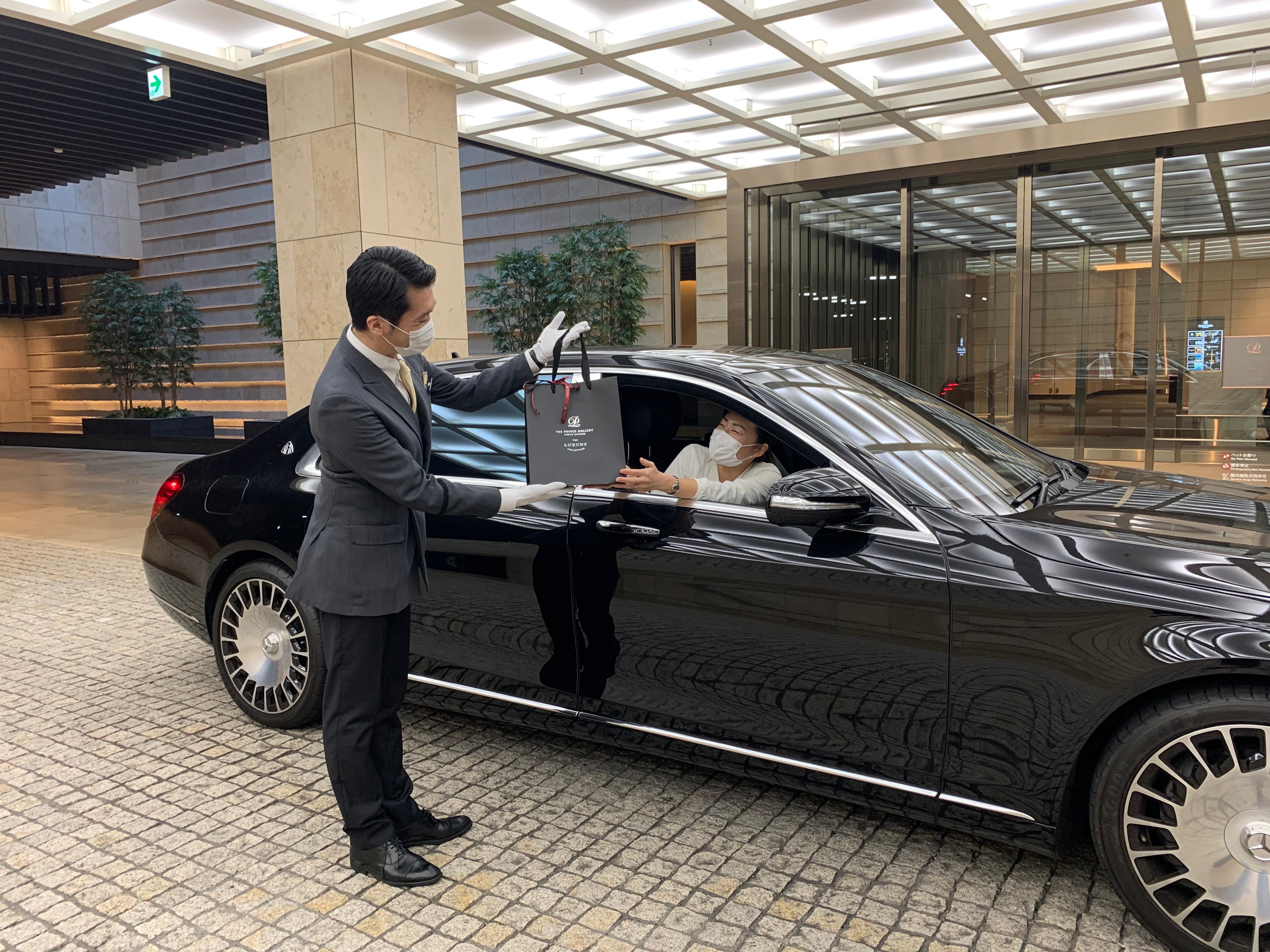 24h ドライブスルーサービス イメージ（ザ・プリンスギャラリー 東京紀尾井町） 