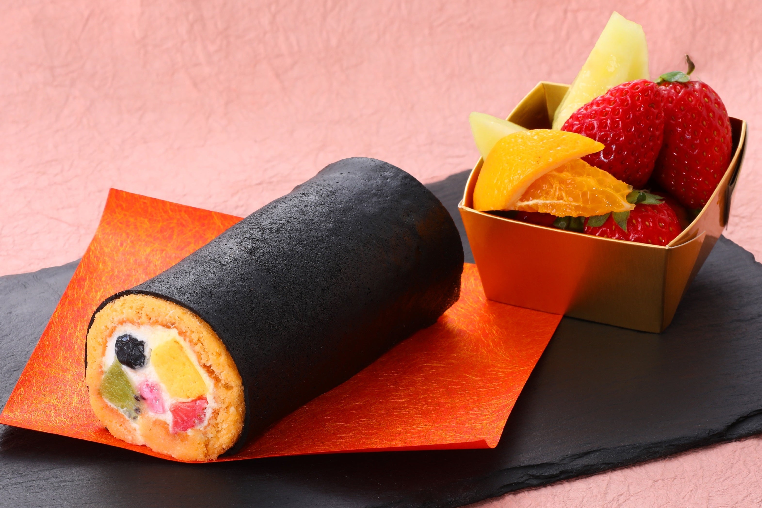 恵方巻きロールケーキ