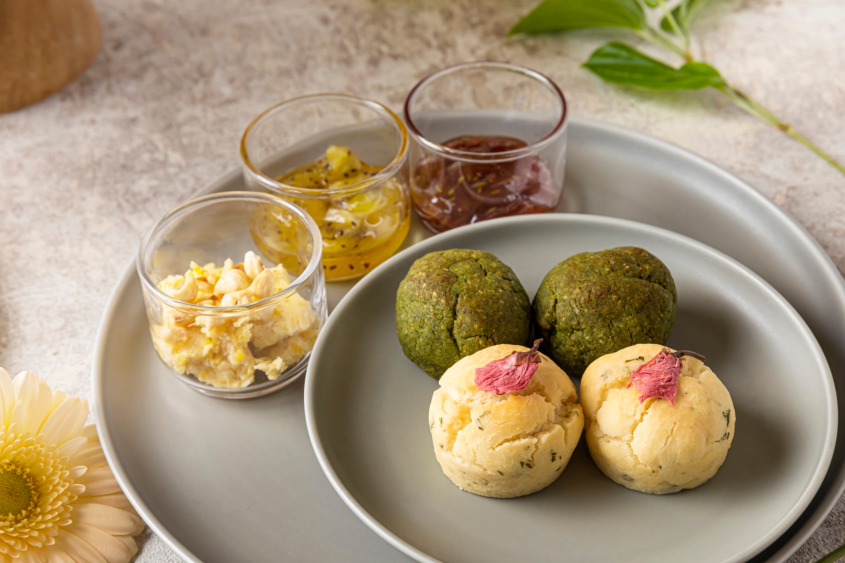 Spring Bloom～Vegan Afternoon Tea～スコーンイメージ