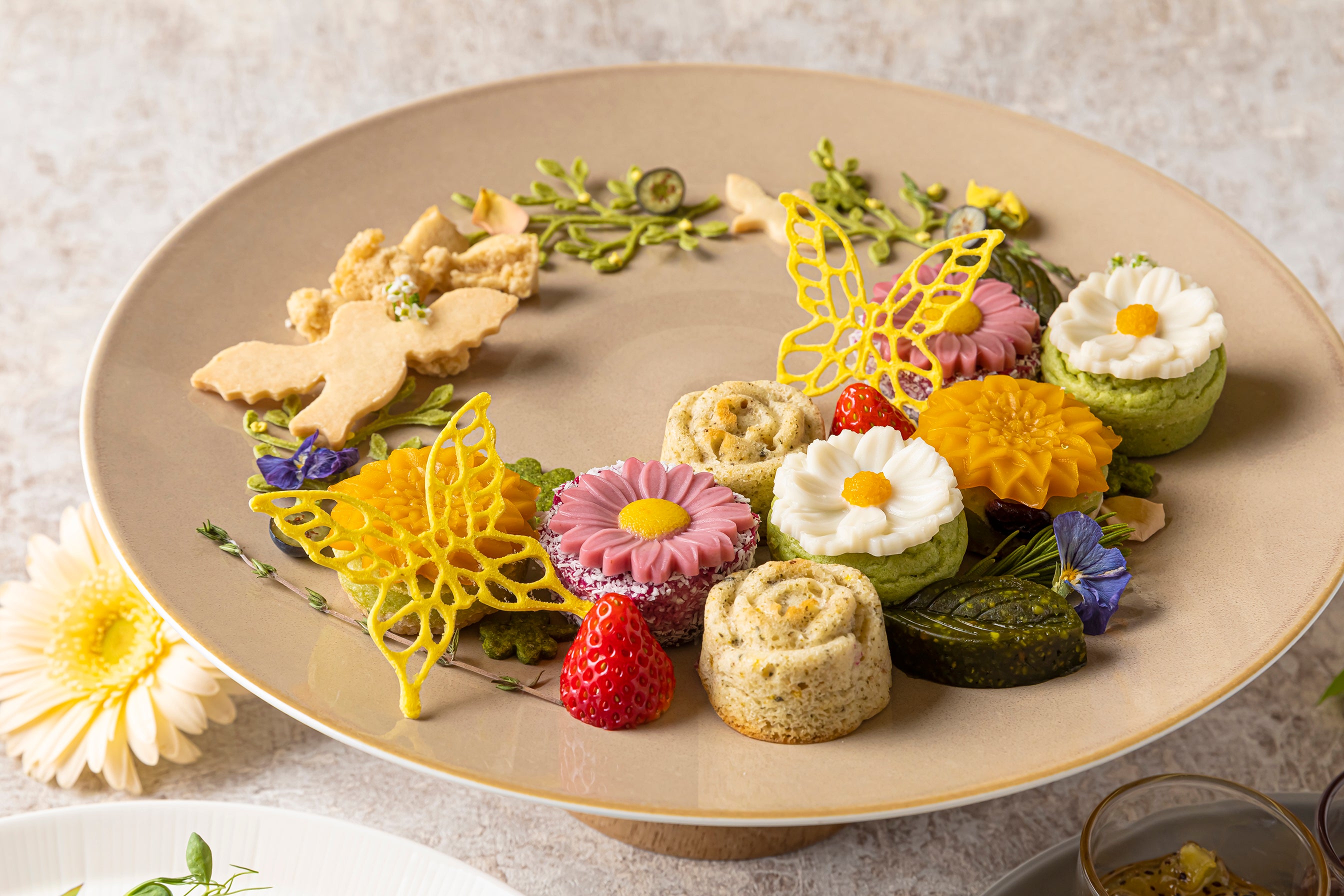 Spring Bloom～Vegan Afternoon Tea～スイーツイメージ