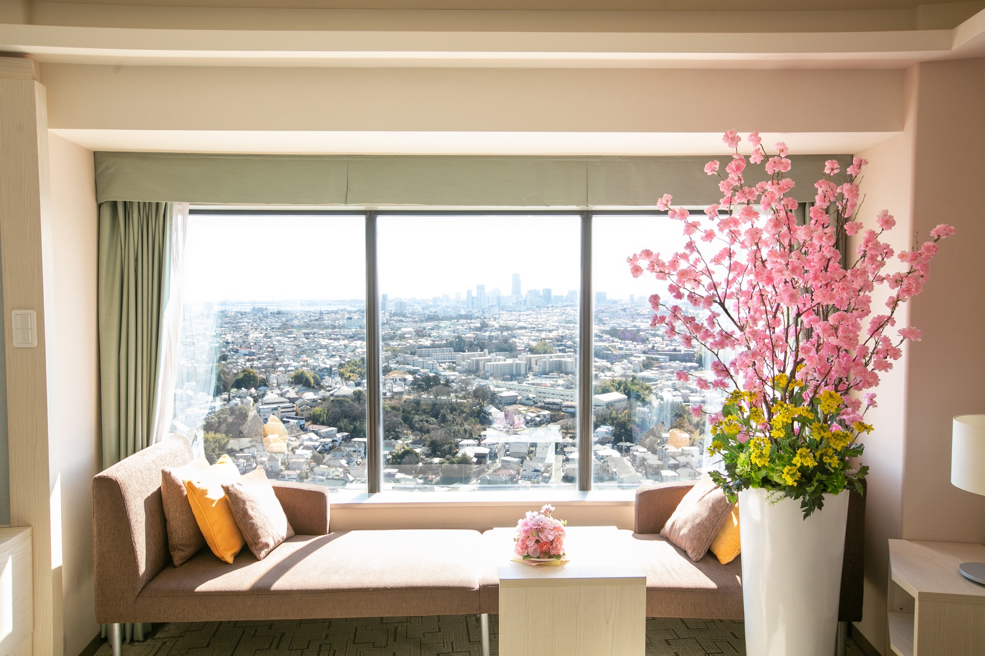 桜デコレーションルーム（天空のお花見ステイ）