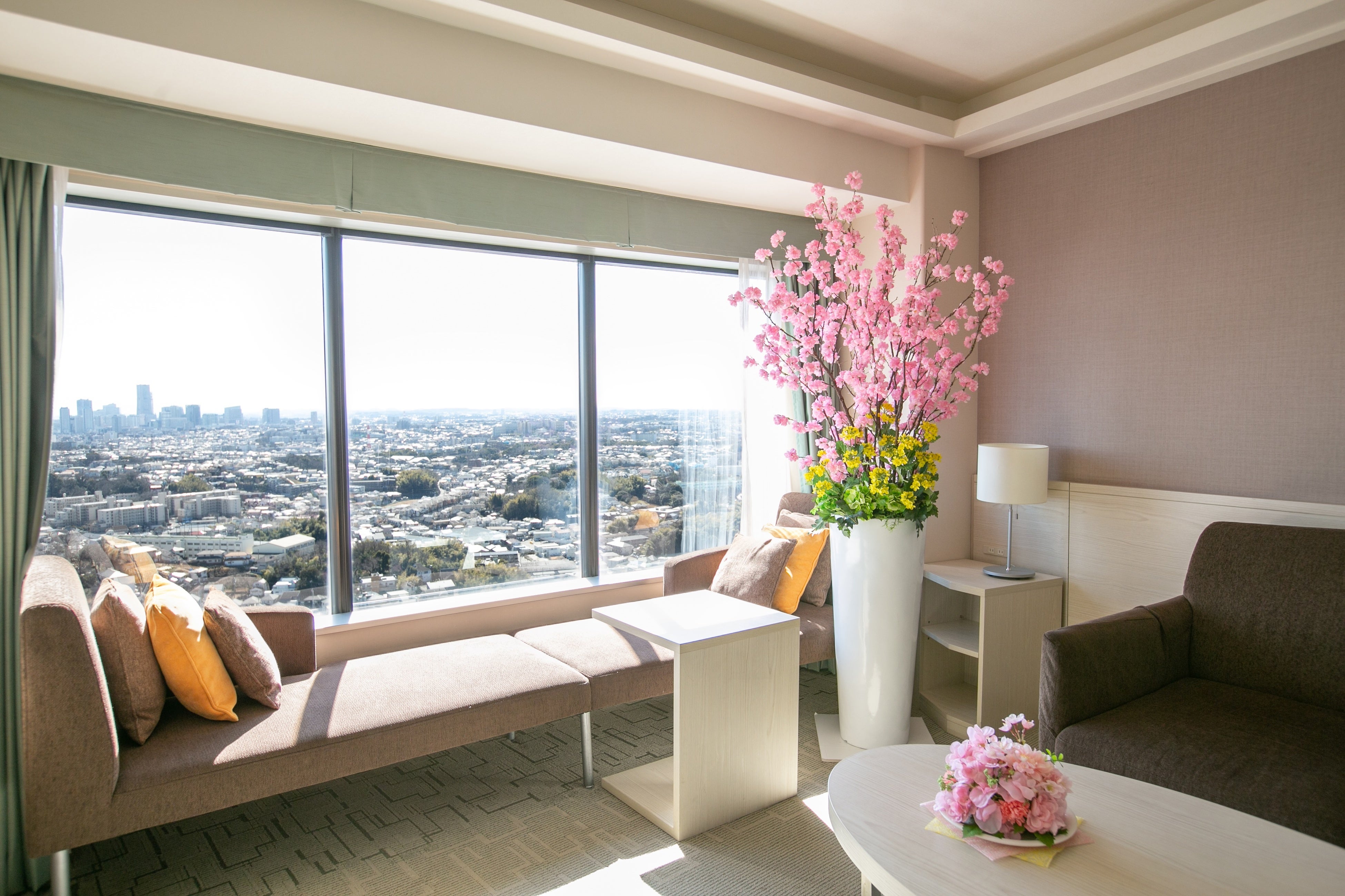 桜デコレーションルーム（天空のお花見ステイ）