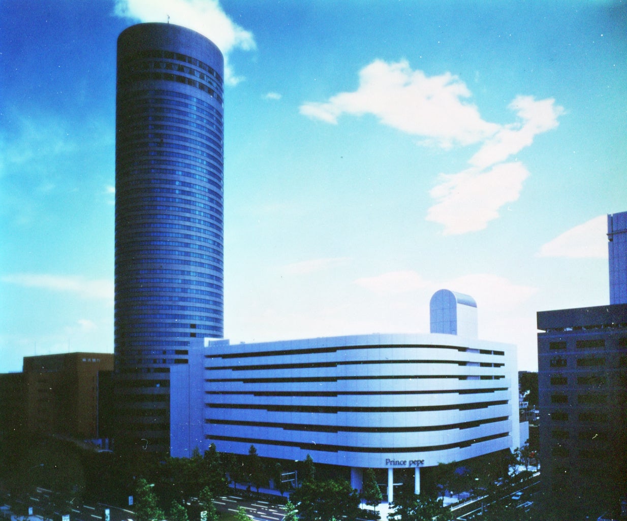 開業当時の新横浜プリンスホテル