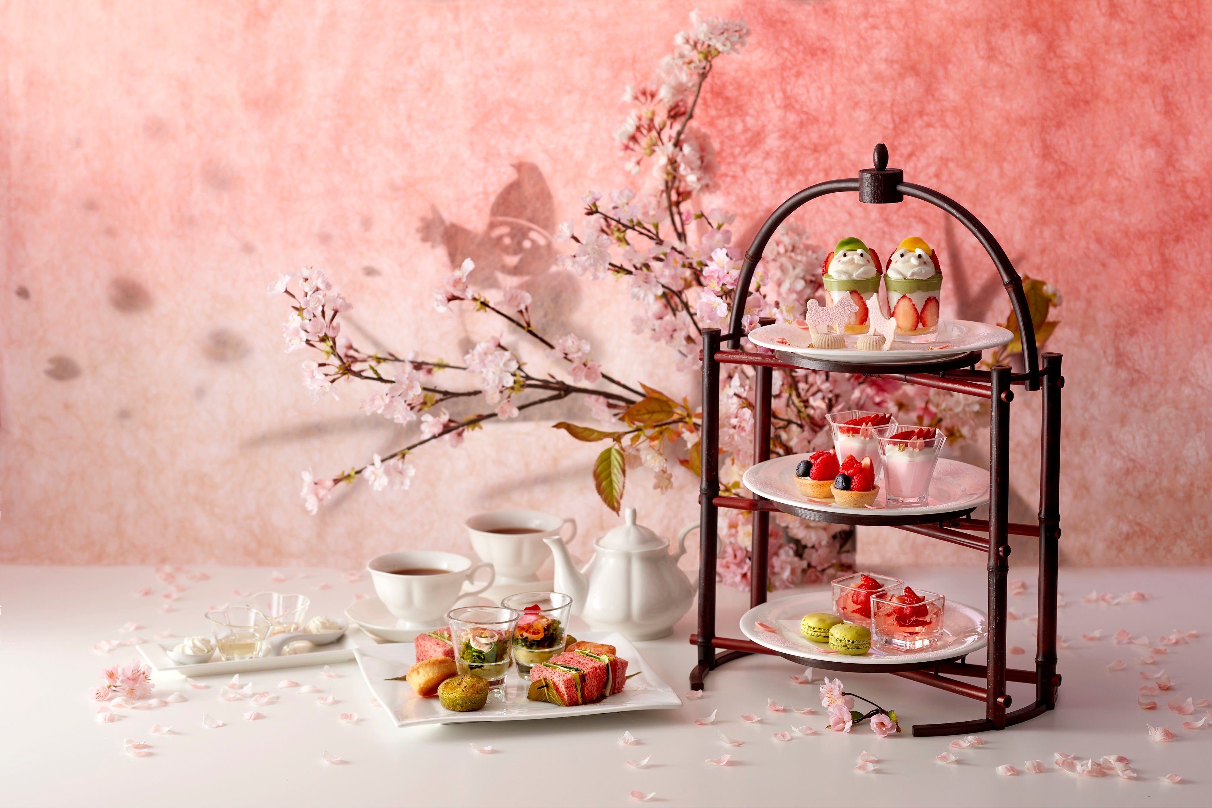 日本昔話アフタヌーンティーセット～花咲かじいさん～