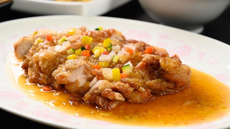 中札内田舎どりのから揚げユーリンソース