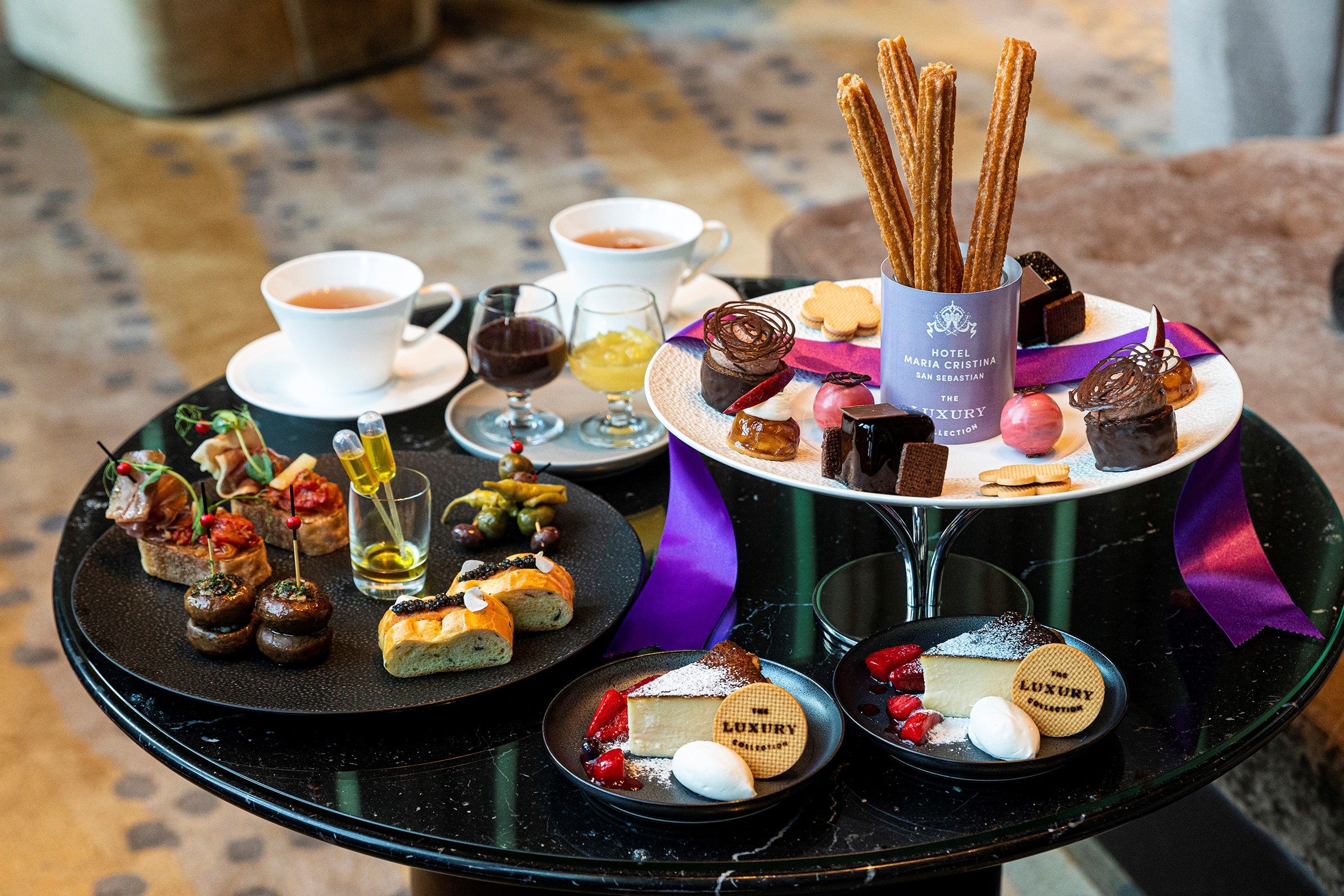 Basque Afternoon Tea Inspired by Hotel Maria Cristina（ザ・プリンスギャラリー 東京紀尾井町）