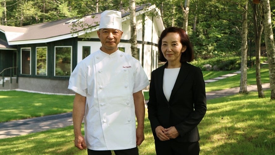 シェフ大塚健一　マダム大塚敬子