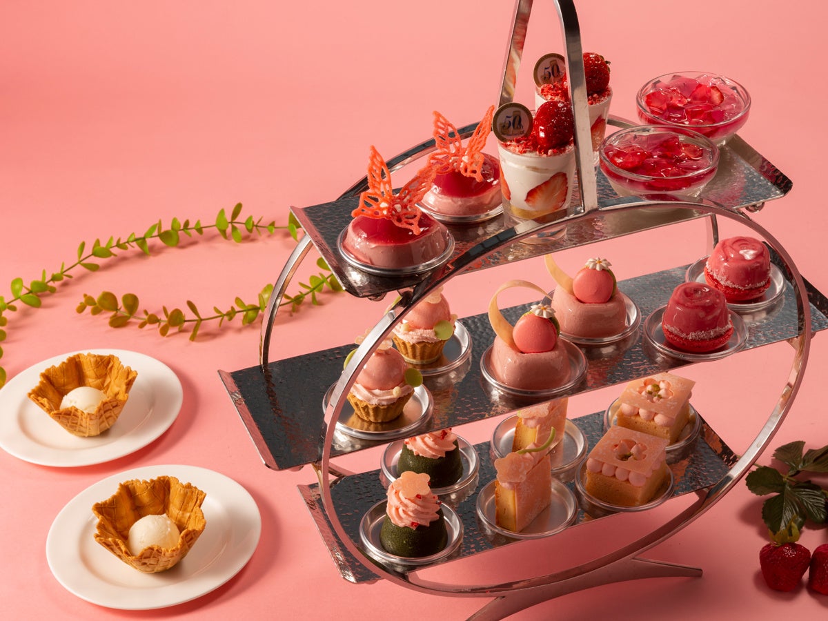  春から初夏を感じるアフタヌーンプレート（イメージ）