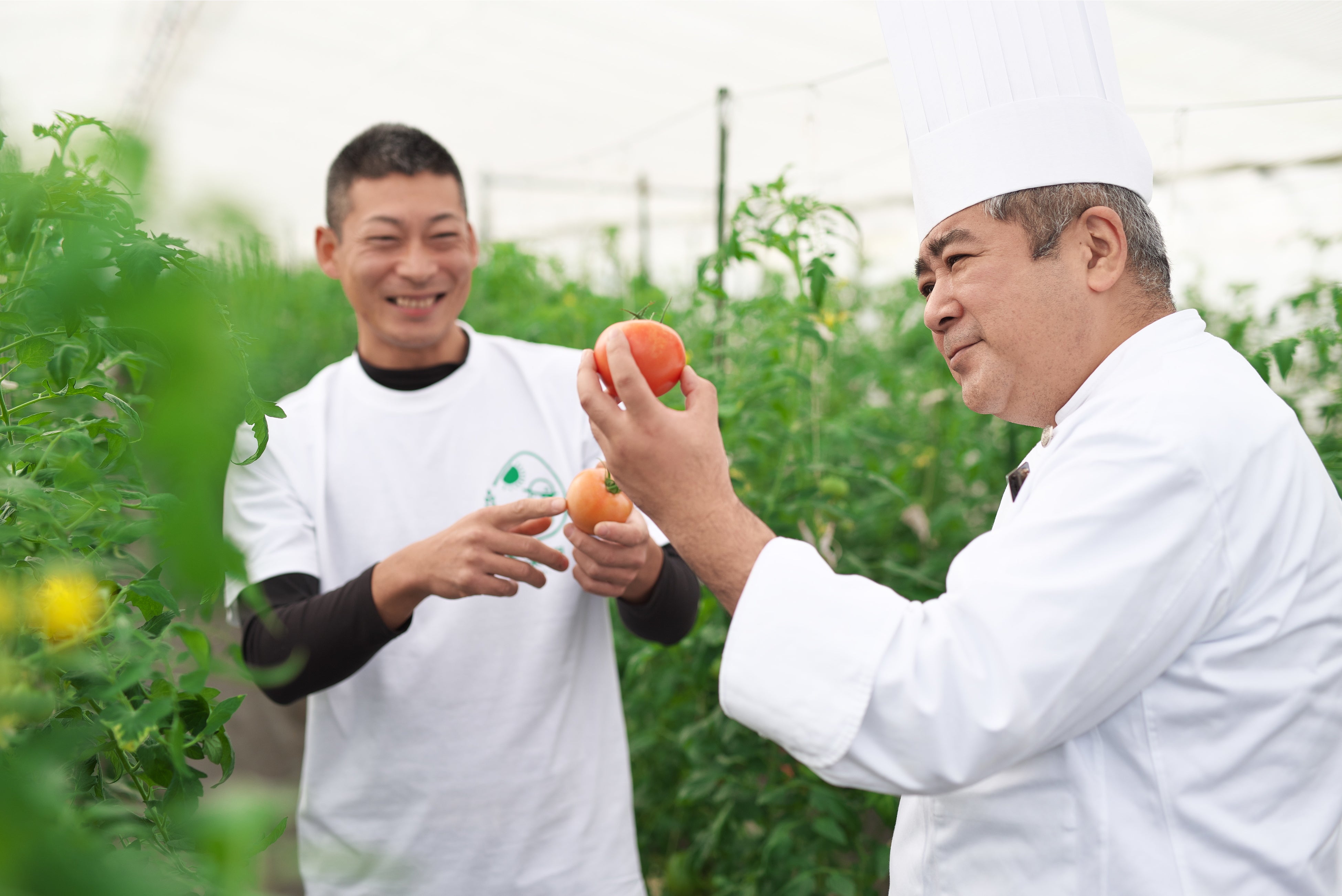 「喜次郎ファーム」にて