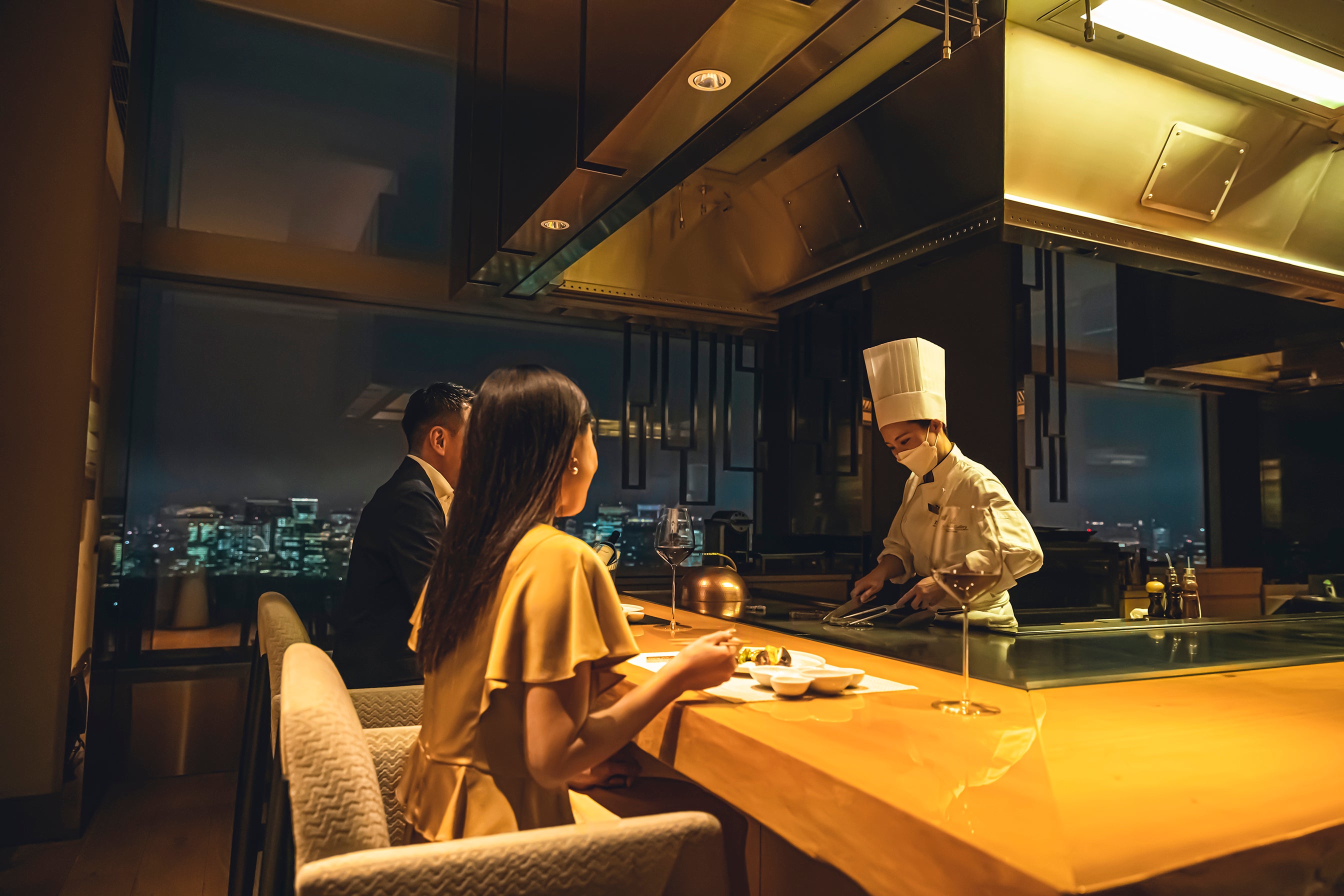 HASHI“5”～Round Dinner～ 鉄板焼きカウンター イメージ