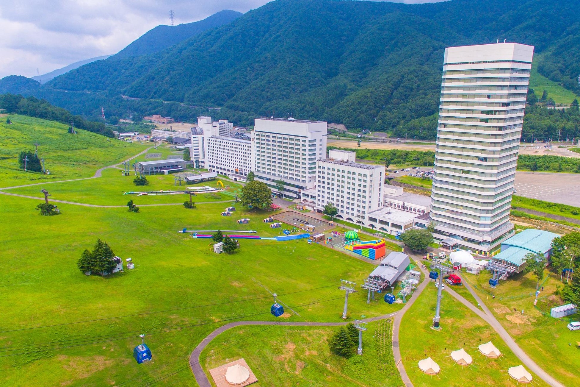 標高900mの環境で夏でも涼しい苗場