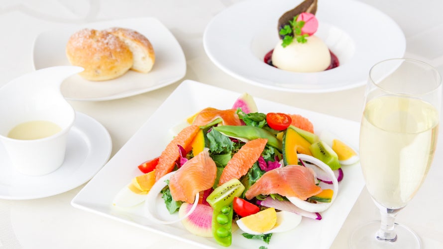 七彩のフレッシュサラダ