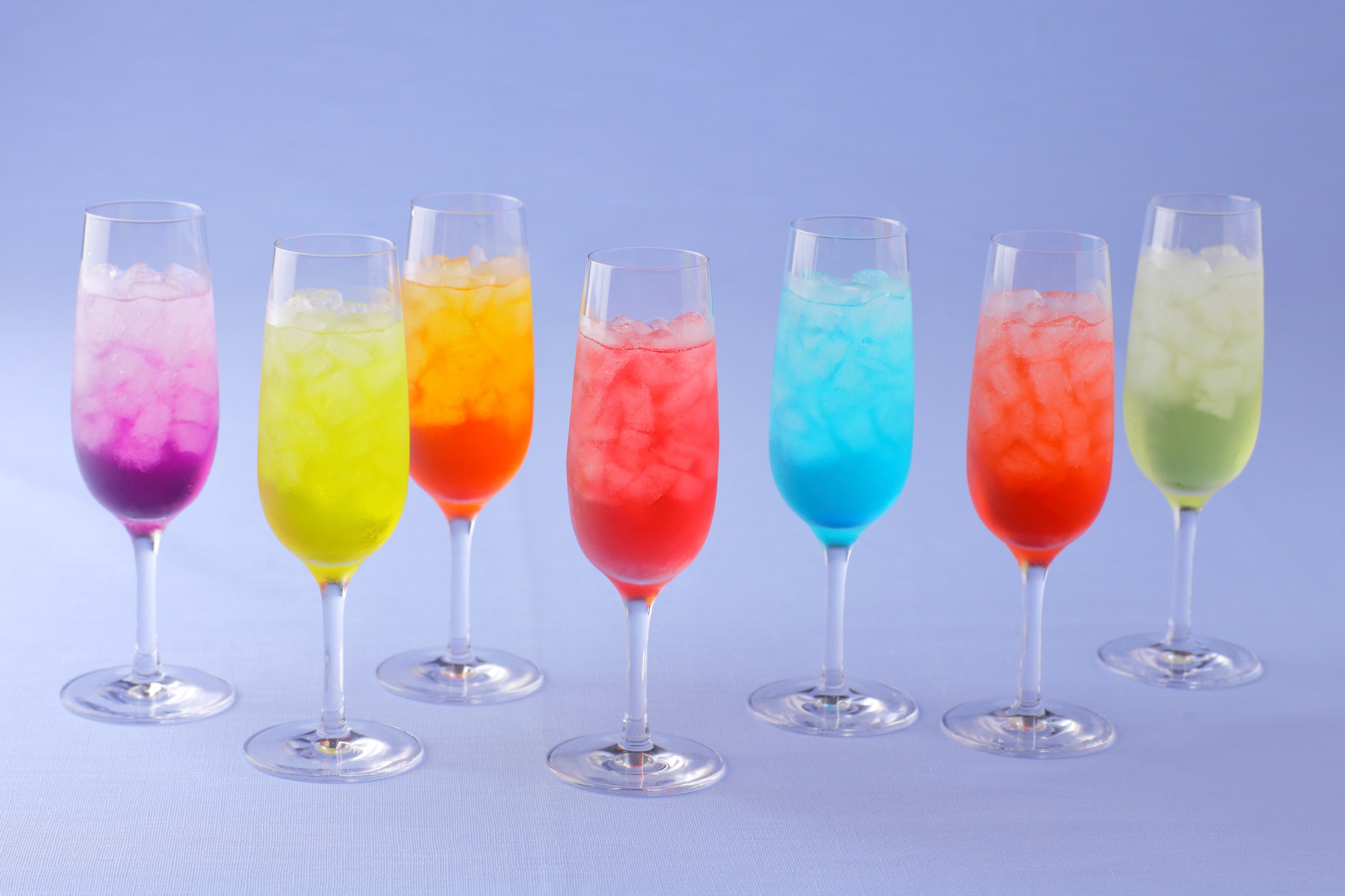 “推し”カラーを7色から選べるモクテル