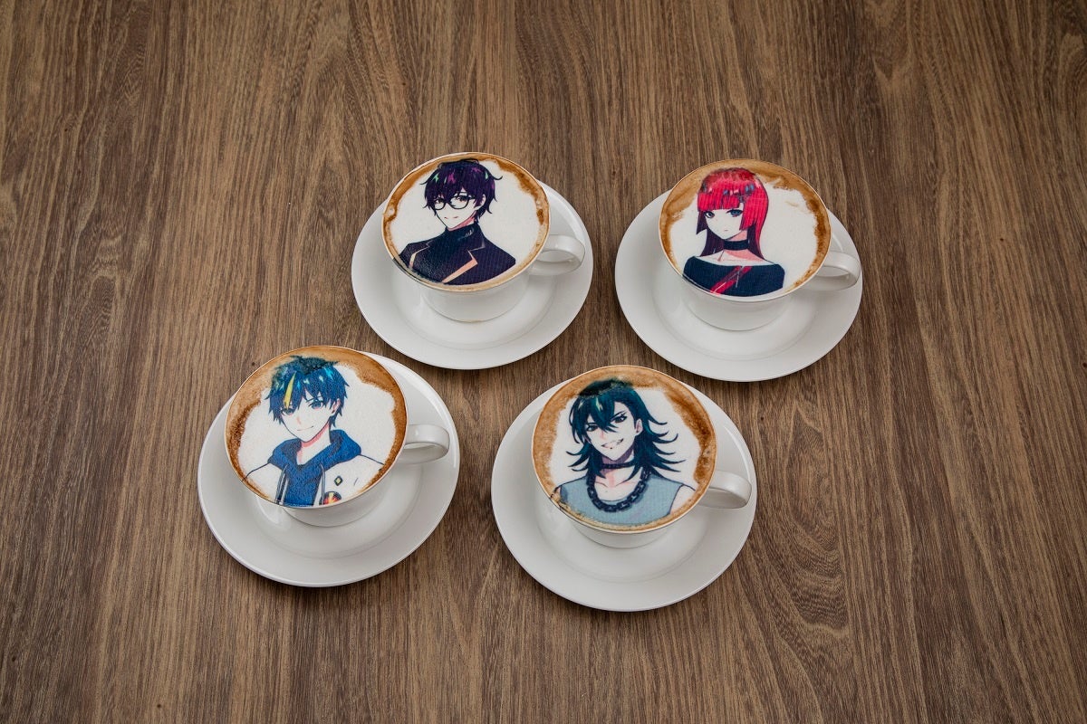 ユニット「KNoCC」のラテアート(イメージ)