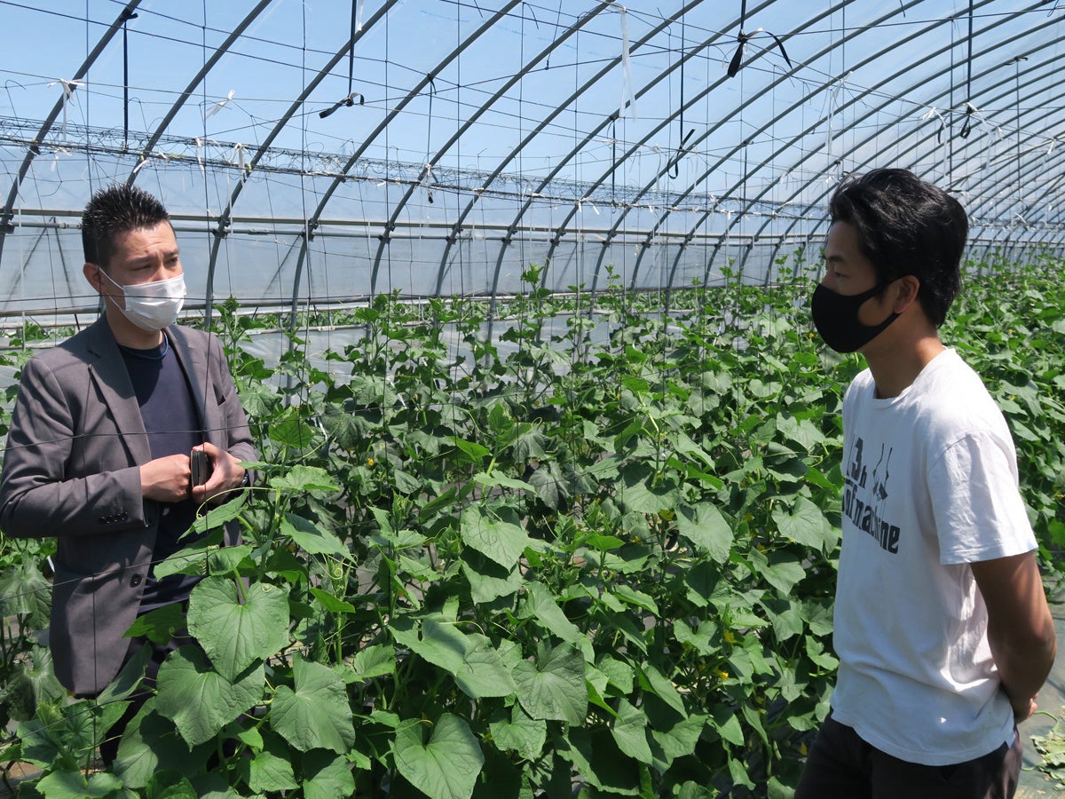 生産者にこだわりを聞くしシェフ