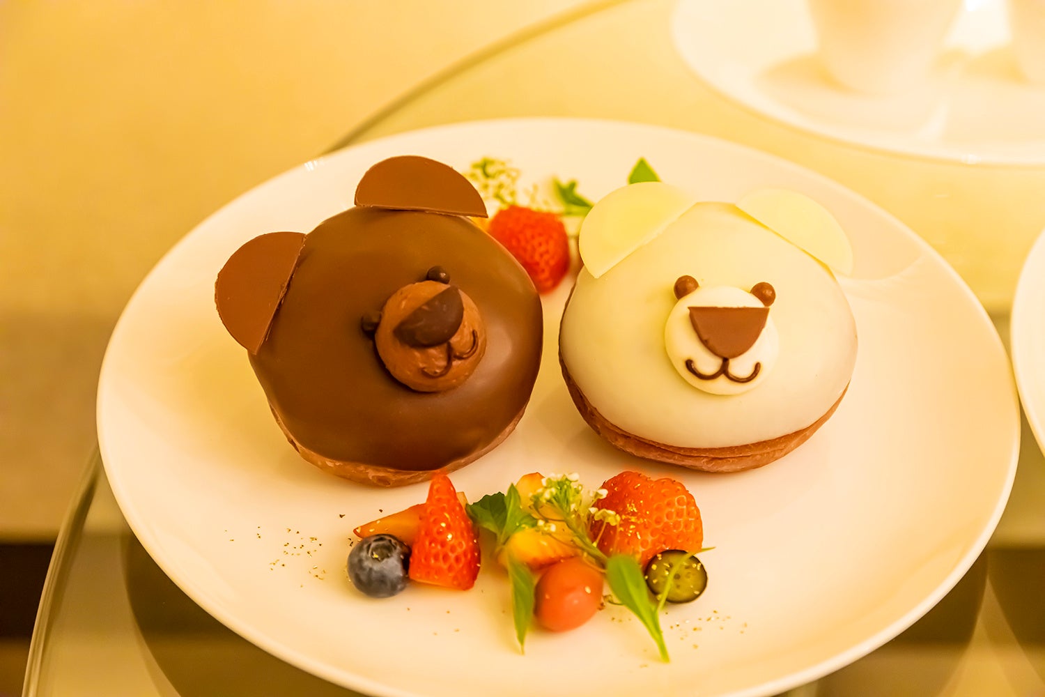 デザート「くまのパン・オ・クレーム」 イメージ