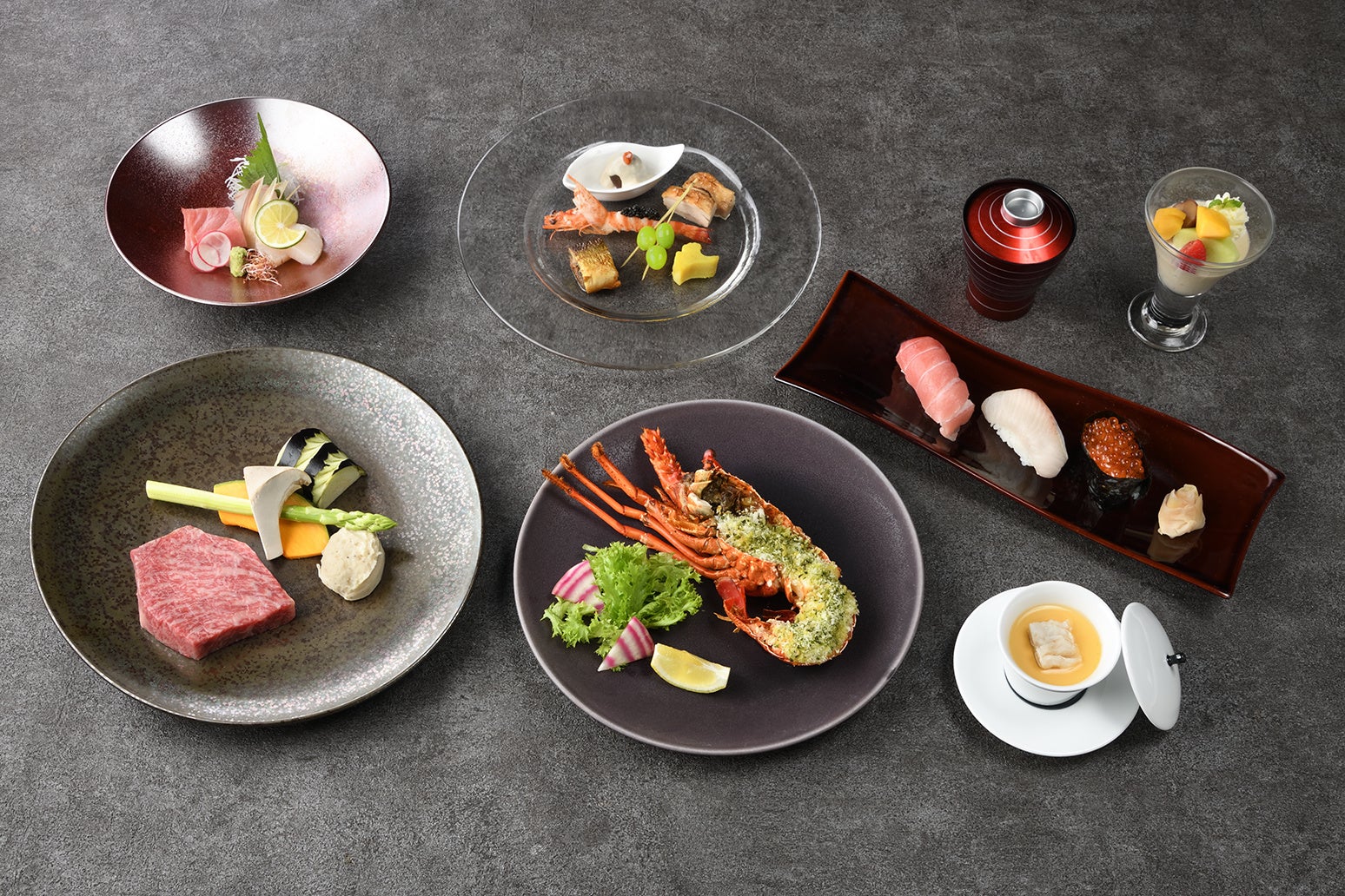 ロブスター＆ステーキディナー（和風ダイニング＆バー FUGA（風雅））