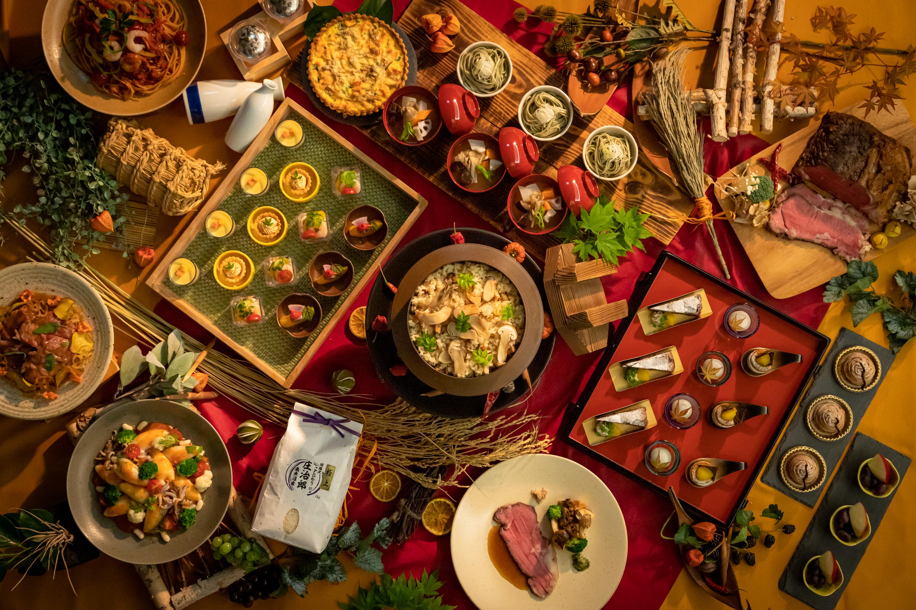 料理長こだわりの秋の味覚を堪能できるフェア