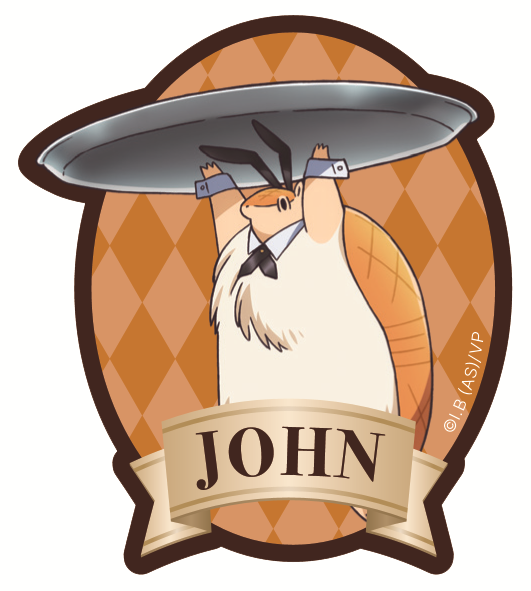 ステッカー（ジョン）